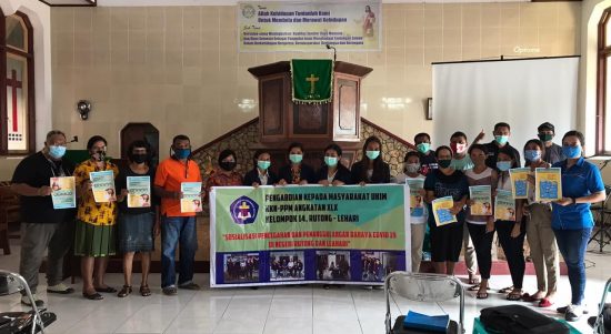 FOTO BERSAMA NARA SUMBER DAN PESERTA KEGIATAN SOSIALISASI. Ist